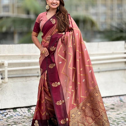 Elegant Handcrafted Saree