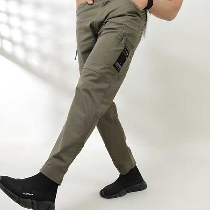 KRA Cotton Blend Solid Casual Jogger's