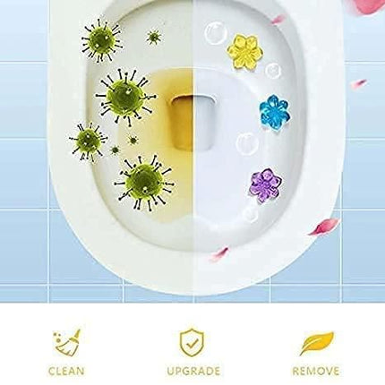Toilet Freshener- Toilet Freshener and Cleaner Flower Gel