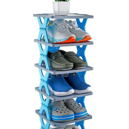 Smart Foldable Shoes Tier Shoe Rack 5 Layer