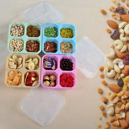 4 Cube Containers Pack of 4