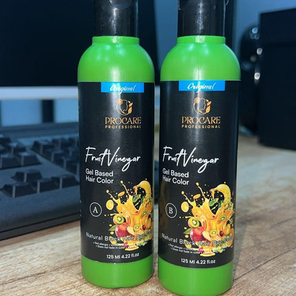 Fruit Vinegar Gel Based Hair Color 125ML (Pack of 2)