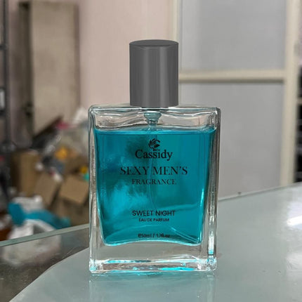 CASSIDY Sexy Mens Sweet Night Eau de Parfum, 50ml (Pack of 2)