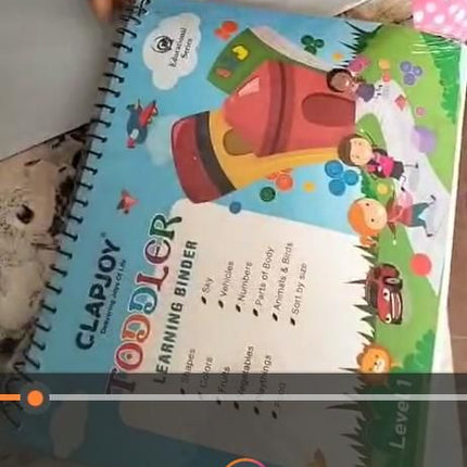 Toddler Learning Binder