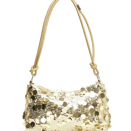 Golden Sequin Party Bag