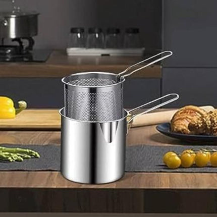 Stainless Steel Deep Fryer Pot