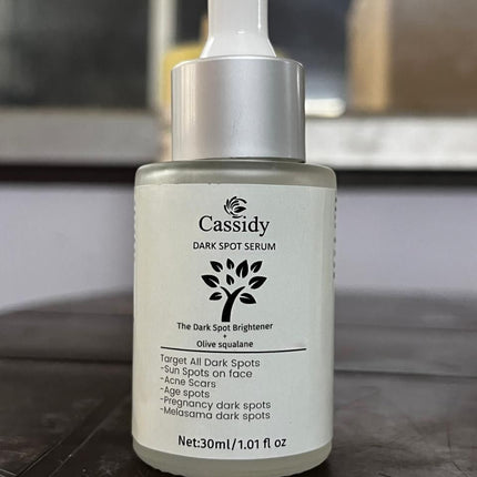 CASSIDY Dark Spot Serum Dark Spot Brightener and Olive Squalane Remove Acne Scars (Pack of 2)