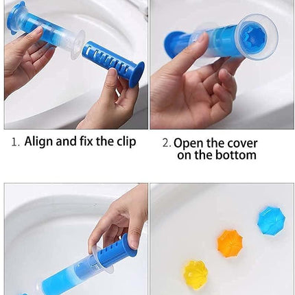 Toilet Freshener- Toilet Freshener and Cleaner Flower Gel