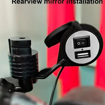 Bike-Motorcycle USB Charger