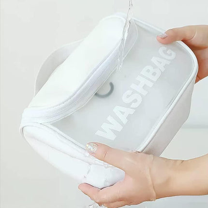Portable PU Leather Cosmetic Bag�