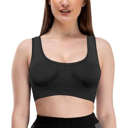 Womens Black Air Bra (Pack of 1)