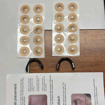 Magnetic Breathing Nasal Strip