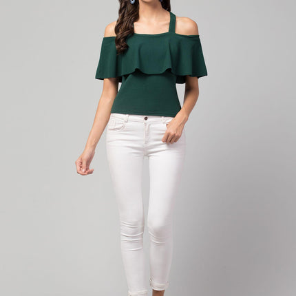 Airbiter Collection Women's Cotton Blend Solid Tops