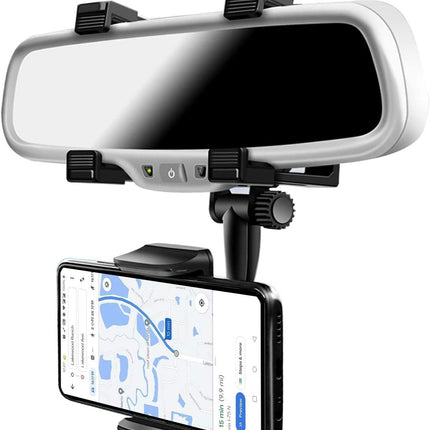 Rearview Mirror Phone Holder