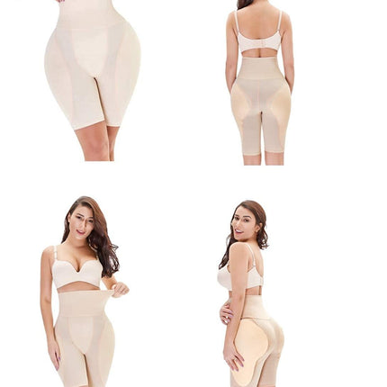 4-in-1 Shaper - Quick Slim Shape Wear Tummy, Back, Thighs, Hips - Black/Efffective Seamless Tummy Tucker