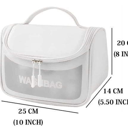 Portable PU Leather Cosmetic Bag�