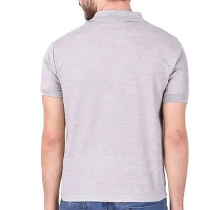 Poly Matte Solid Half Sleeves Mens Polo T-Shirt Pack Of 3