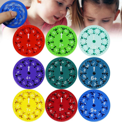 Math Fidget Spinners