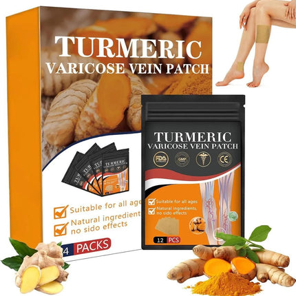 Turmeric Vericose Vein Patch (Pack of 10)