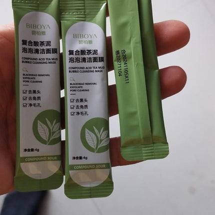 Compound Sour Tea Bubble Mask (Pack of 3)