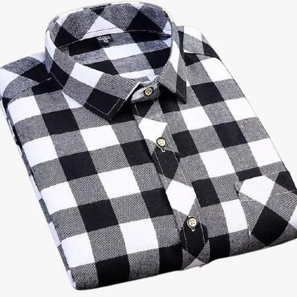 Men's Checkered Casual Shirt Pack of 3