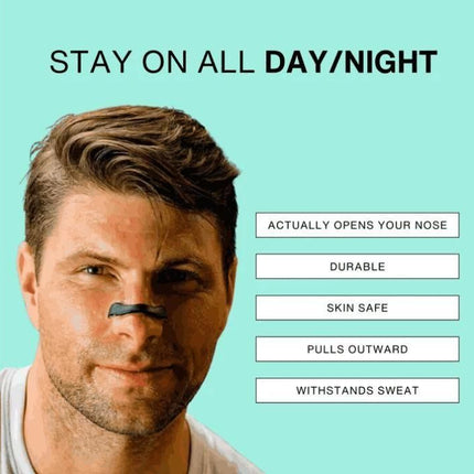 Magnetic Breathing Nasal Strip