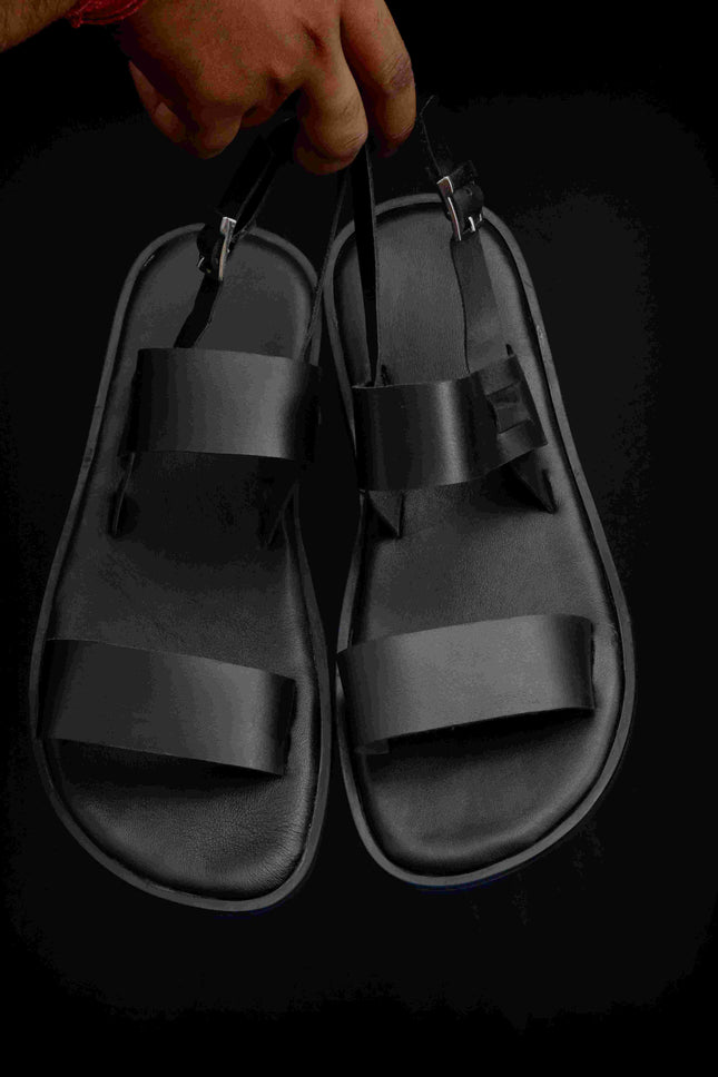 AM PM Men's Daily wear Leather Sandals
