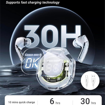 Ultrapods Pro 2 Wireless Earphones Bluetooth 5.3 Headphones LED Power Display