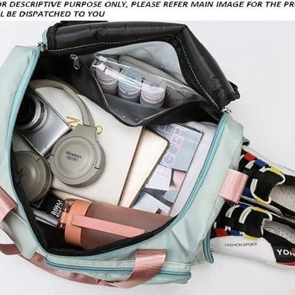 Duffle Bag with Shoe Compartment