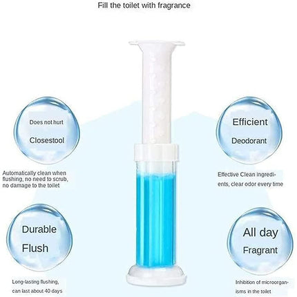 Toilet Freshener- Toilet Freshener and Cleaner Flower Gel