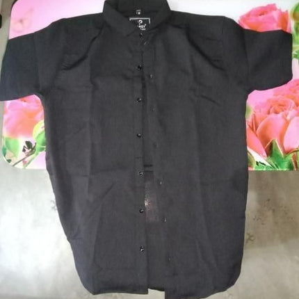 Men's Ice Silk Quick-Drying Shirt Black