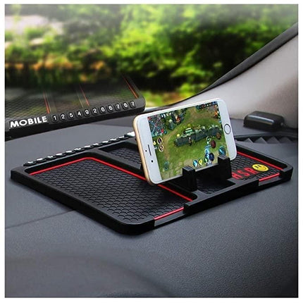 HSR Car Accessories Multifunction Phone GPS Holder Anti-Slip Silicone Pad and Car Mobile Holders for Car Dashboard