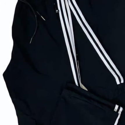 Men's Side Stripe 4 Way Lycra Track Suit