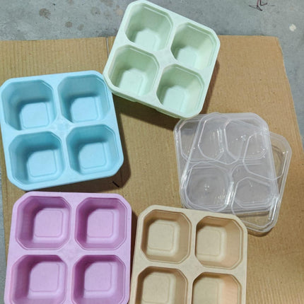 4 Cube Containers Pack of 4