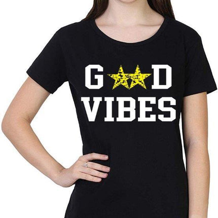 Women's Cotton Printed T-Shirt