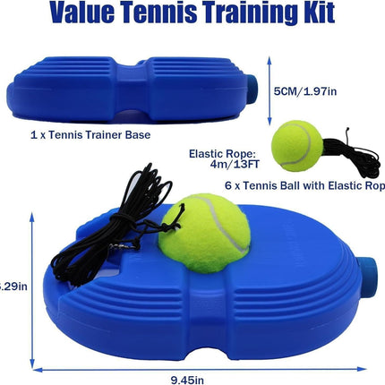 Solo Tennis Trainer Rebound Ball with String for Self Tennis Practice
