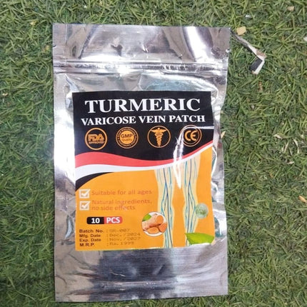 Turmeric Vericose Vein Patch (Pack of 10)