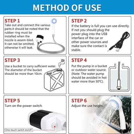 Portable Camping Shower