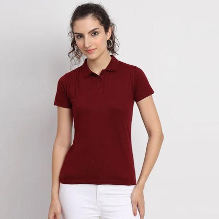 Ketex Cotton Blend Polo Neck T-shirt (Pack Of 5)
