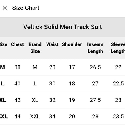 Men's Side Stripe 4 Way Lycra Track Suit