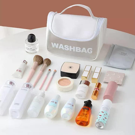 Portable PU Leather Cosmetic Bag�
