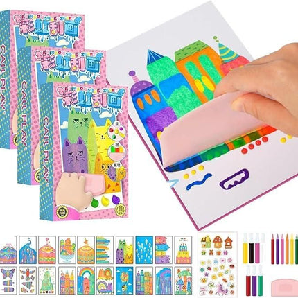 Rainbow Dot Painting Art Kits