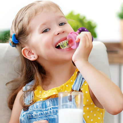 BPA-Free Silicone Fruit Pacifiers For Baby (Pack of 2)