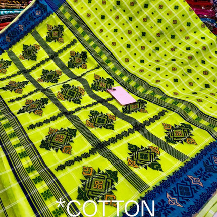 *Exclusive Premium Quality Cotton Jamdani Saree