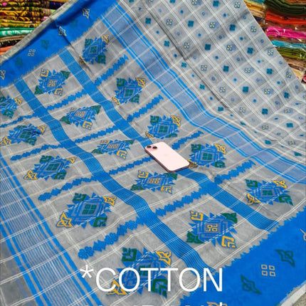 *Exclusive Premium Quality Cotton Jamdani Saree