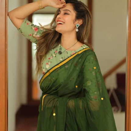 Exclusive Multicolour jori Border sequence Sarees