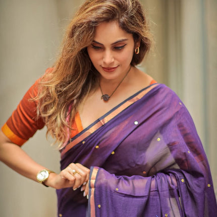 Exclusive Multicolour jori Border sequence Sarees