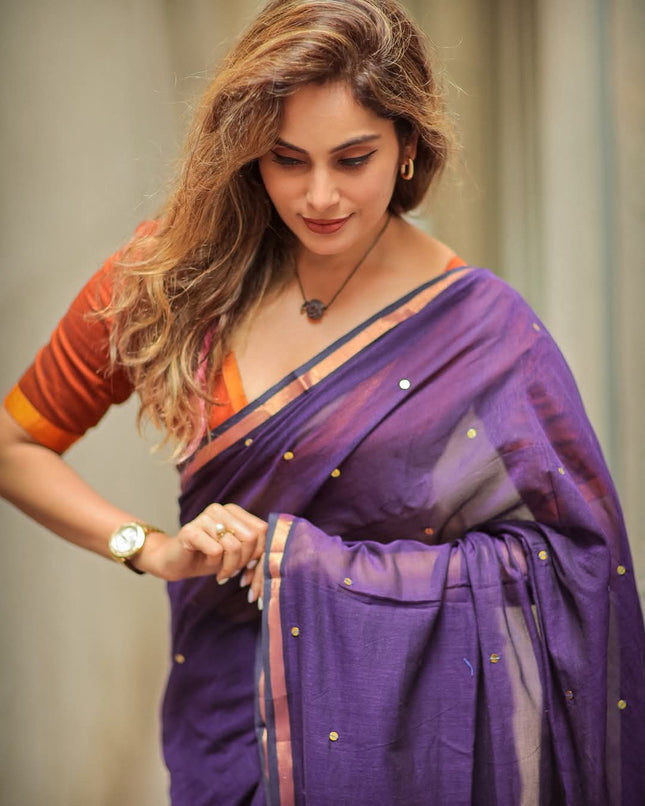 Exclusive Multicolour jori Border sequence Sarees