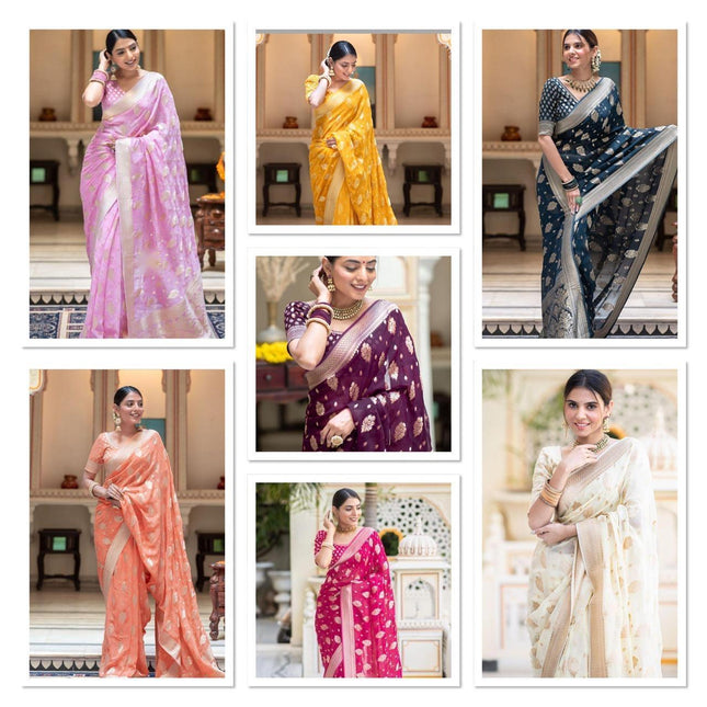 Beautiful soft litchi silk kubera pattin saree