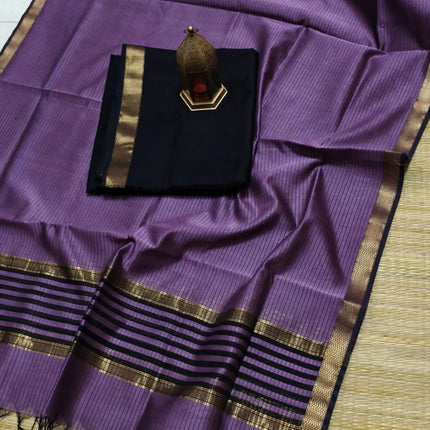 EXCLUSIVE !! HANDLOOM KOTA MAHESHWARI SILK SAREE